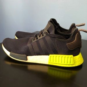 Adidas NMD Midnight Blue/Lime Green Size 10